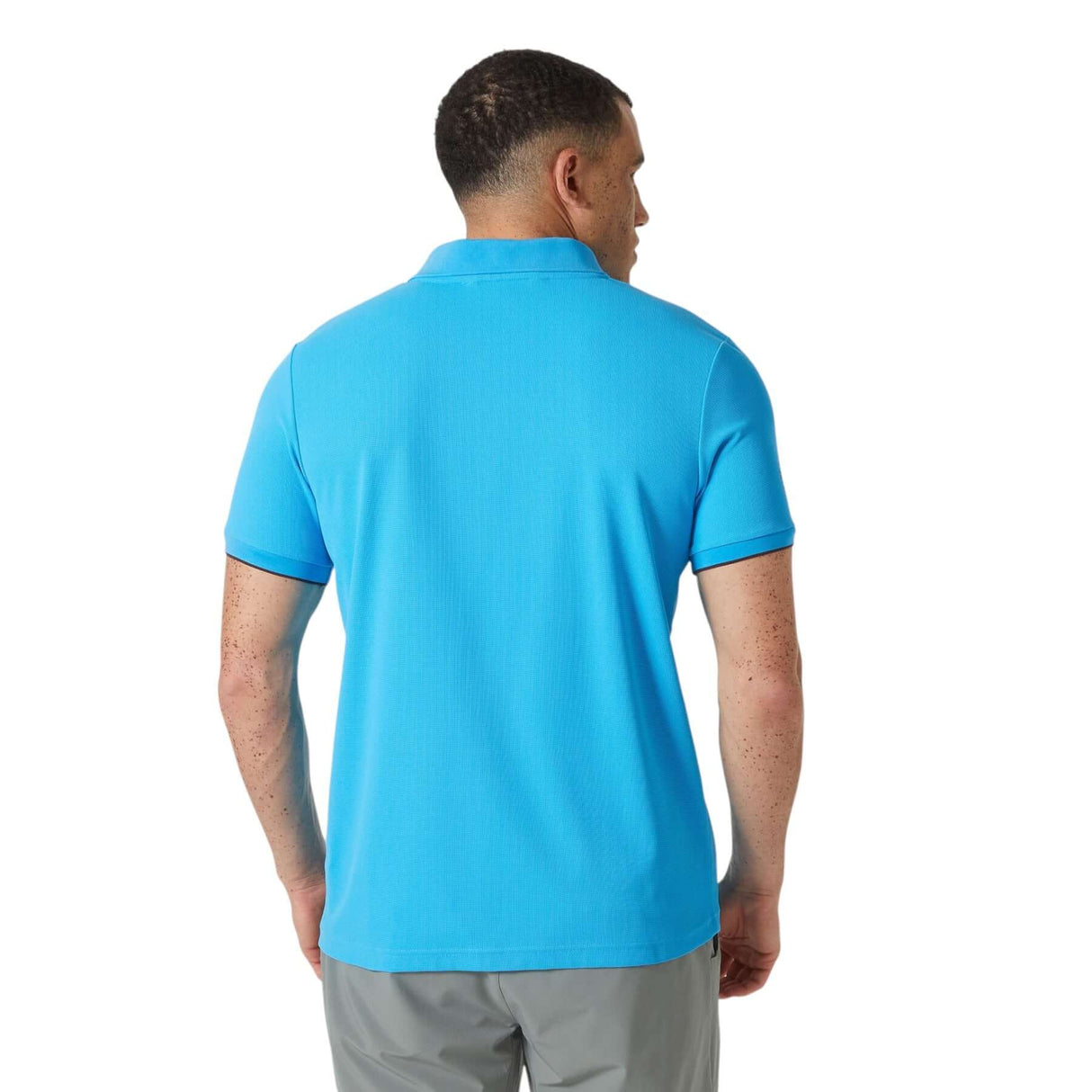 Helly Hansen Men's Ocean Polo Shirt 2.0 Cyan / Small-Cyan / Medium-Cyan / Large-Cyan / X-Large-Cyan / XX-Large #- 53 Degrees North 