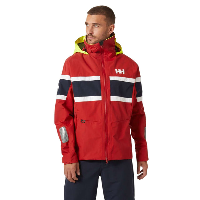 Helly Hansen Men's Salt Original Jacket Red / Small-Red / Medium-Red / Large-Red / X-Large-Red / XX-Large #- 53 Degrees North 