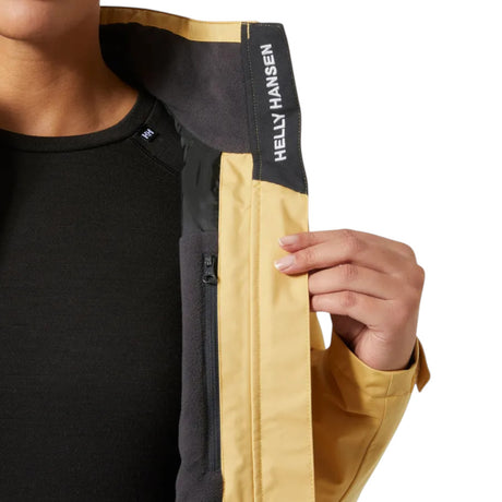 Helly Hansen Women's Crew Hooded Midlayer Jacket 2.0 Sand / X-Small-Sand / Small-Sand / Medium-Sand / Large-Sand / X-Large #- 53 Degrees North 