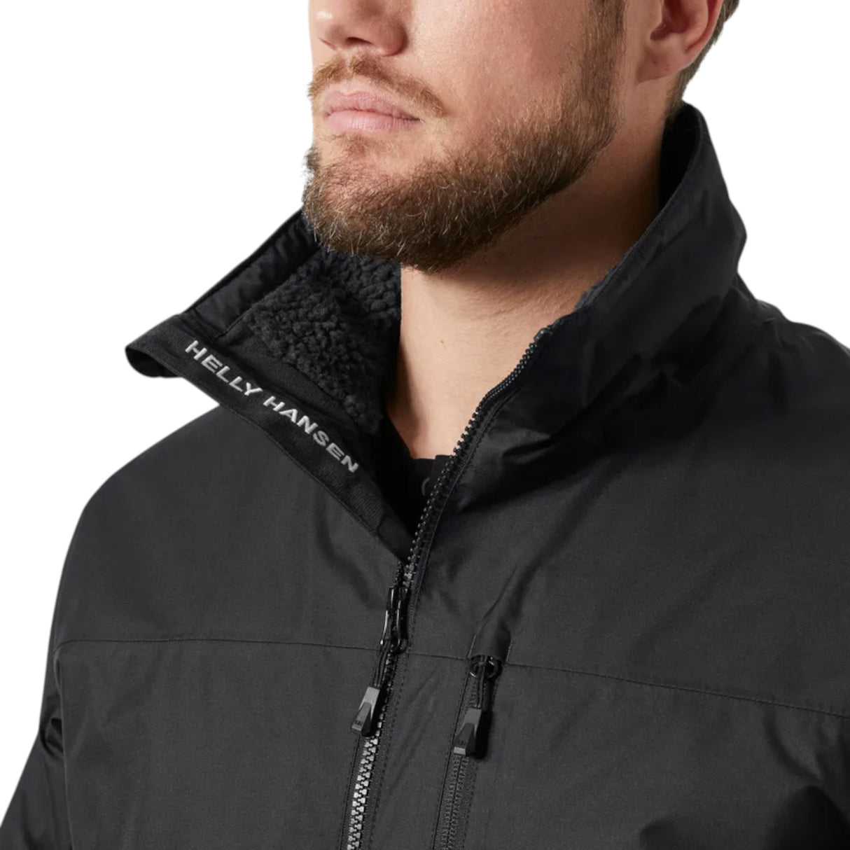 Helly Hansen Men's Crew Pile Lined Jacket Black / Small-Black / Medium-Black / Large-Black / X-Large-Black / XX-Large #- 53 Degrees North 