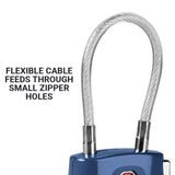 Go Travel Combi Cable Twin Padlocks Default Title #- 53 Degrees North 