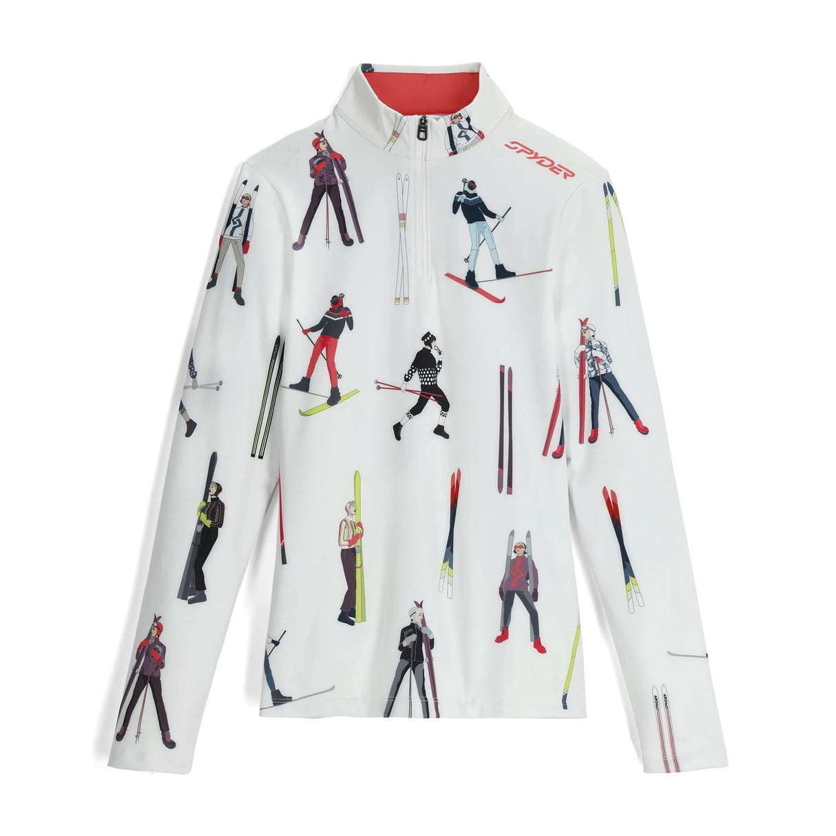 Spyder Women's Vivid 1/2 Zip Shirt Animal Print / X-Small-Animal Print / Small-Animal Print / Medium-Animal Print / Large-Vintage Vibes / X-Small #- 53 Degrees North 