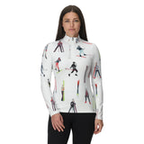 Spyder Women's Vivid 1/2 Zip Shirt Animal Print / X-Small-Animal Print / Small-Animal Print / Medium-Animal Print / Large-Vintage Vibes / X-Small #- 53 Degrees North 