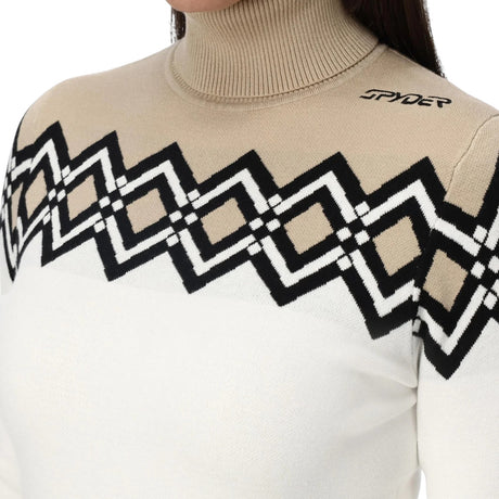 Spyder Women's Stellar Ski Sweater White / X-Small-White / Small-White / Medium-White / Large #- 53 Degrees North 