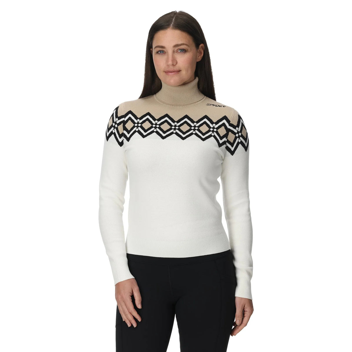 Spyder Women's Stellar Ski Sweater White / X-Small-White / Small-White / Medium-White / Large #- 53 Degrees North 