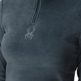 Spyder Women's Shimmer Bug 1/2 Zip Fleece Slate Blue / X-Small-Slate Blue / Small-Slate Blue / Medium-Slate Blue / Large-Sanddune / X-Small #- 53 Degrees North 