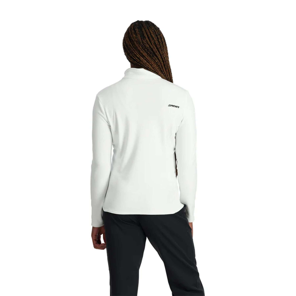 Spyder Women's Shimmer Bug Half Zip Pullover White / X-Small-White / Small-White / Medium-White / Large-White / XX-Large #- 53 Degrees North 
