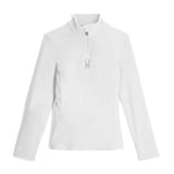 Spyder Women's Shimmer Bug Half Zip Pullover White / X-Small-White / Small-White / Medium-White / Large-White / XX-Large #- 53 Degrees North 