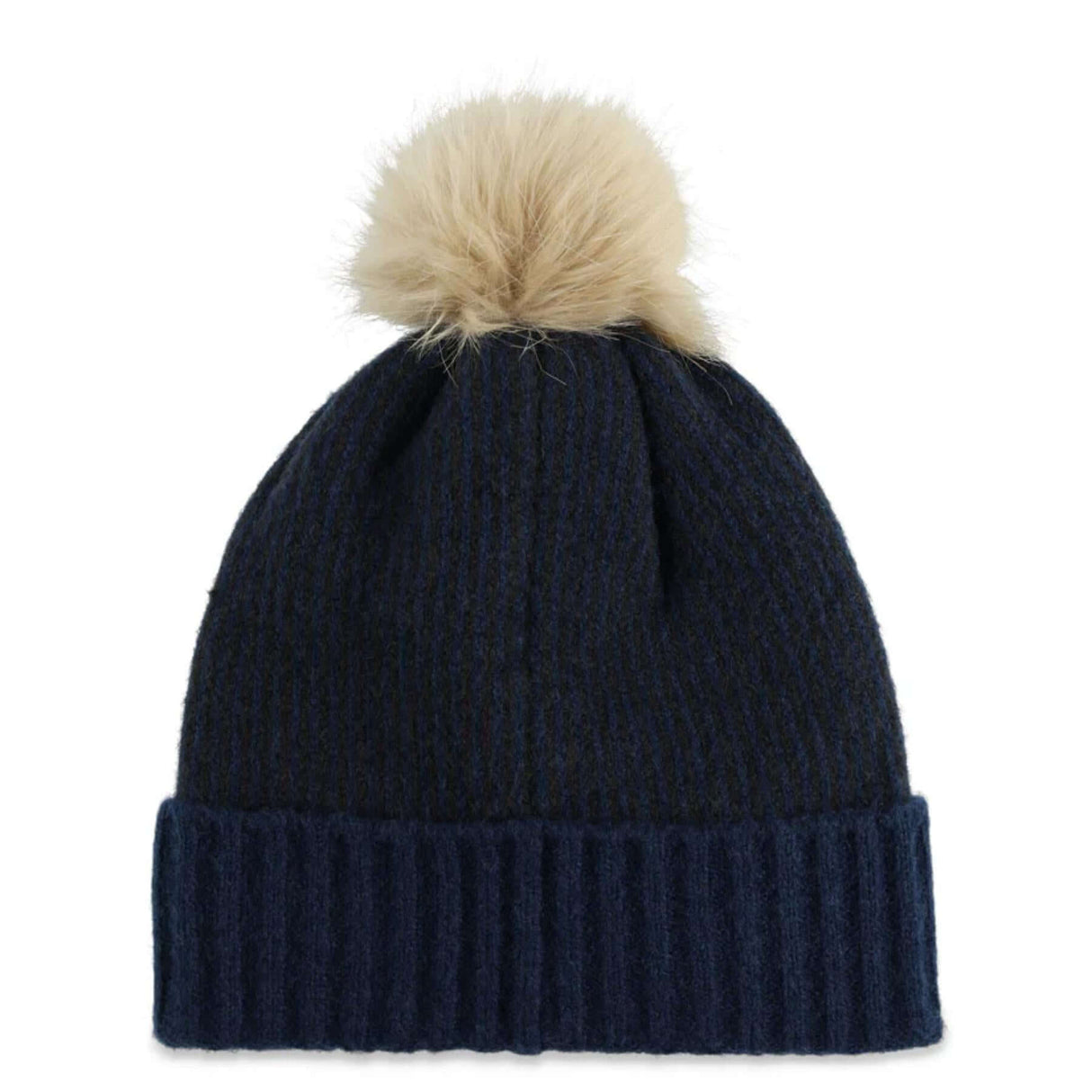 Spyder Plait Pom Hat True Navy #- 53 Degrees North 