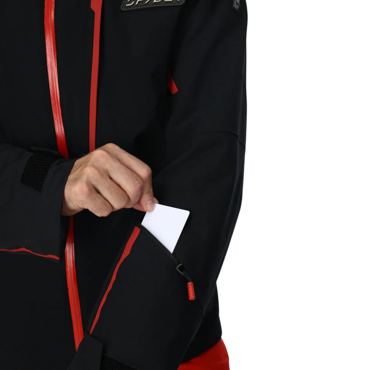 Spyder Men's Leader Ski Jacket Black/Escape / Small-Black/Escape / Medium-Black/Escape / Large-Black/Escape / X-Large-Black / Small #- 53 Degrees North 