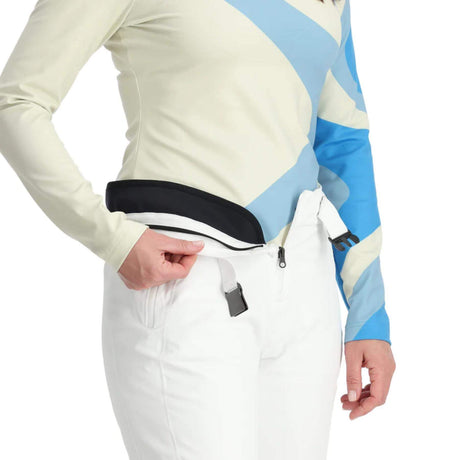 Spyder Women's On Piste Bib Pants White / X-Small-White / Small-White / Medium #- 53 Degrees North 