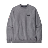Patagonia Fitz Roy Icon Uprisal Crew Sweatshirt Gravel Heather / Small-Gravel Heather / Medium-Gravel Heather / Large-Gravel Heather / X-Large-Gravel Heather / XX-Large #- 53 Degrees North 