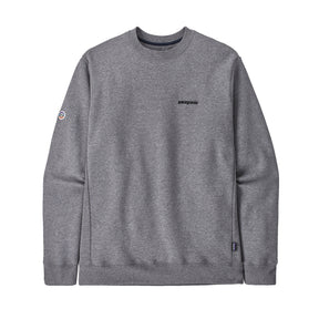 Patagonia Fitz Roy Icon Uprisal Crew Sweatshirt Gravel Heather / Small-Gravel Heather / Medium-Gravel Heather / Large-Gravel Heather / X-Large-Gravel Heather / XX-Large #- 53 Degrees North 
