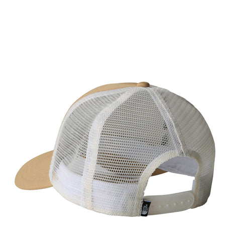 The North Face TNF Logo Trucker Cap Khaki Stone/TNF White-TNF Black/TNF White - 53 Degrees North 