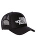 The North Face TNF Logo Trucker Cap Khaki Stone/TNF White-TNF Black/TNF White - 53 Degrees North 
