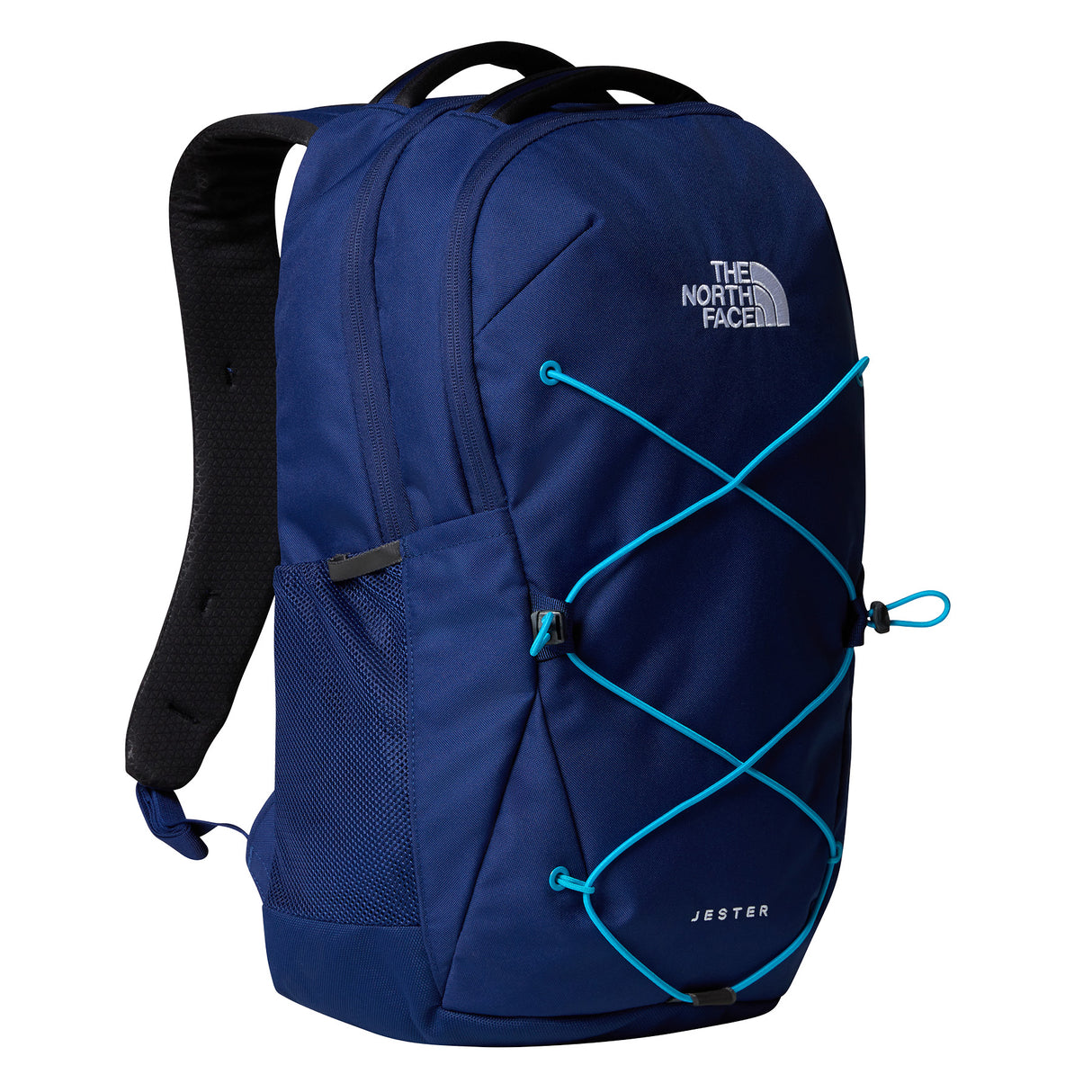 The North Face Jester Backpack Eagle Blue/Meridian Blue-Anthracite Grey/Smoked-TNF Black Light Refract-TNF Blue-TNF Black #- 53 Degrees North 