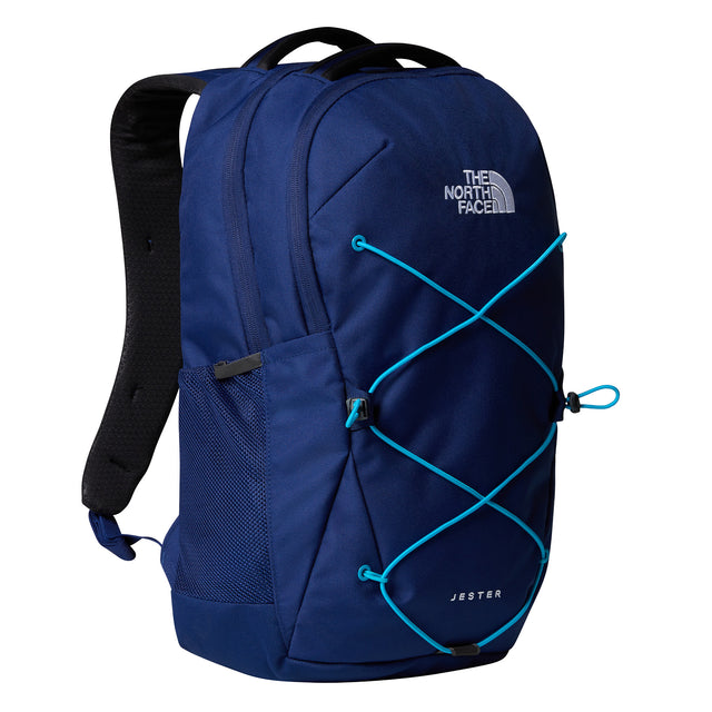 The North Face Jester Backpack Eagle Blue/Meridian Blue-Anthracite Grey/Smoked-TNF Black Light Refract-TNF Blue-TNF Black #- 53 Degrees North 