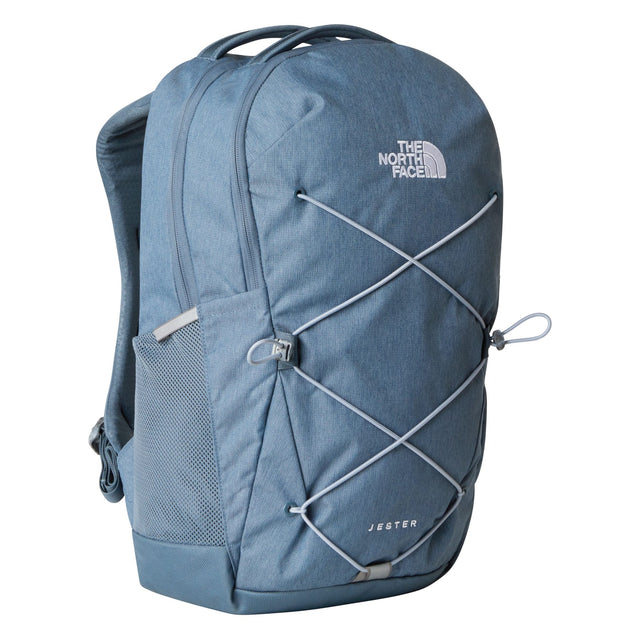 The North Face Women's Jester Backpack Granite Grey Light Heather-Twilight Galaxy/Blue Flax #- 53 Degrees North 