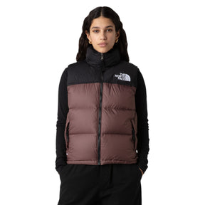 The North Face Women's 1996 Retro Nuptse Vest Tawny Quartz/TNF Black / X-Small-Tawny Quartz/TNF Black / Small-Tawny Quartz/TNF Black / Medium-Tawny Quartz/TNF Black / Large #- 53 Degrees North 