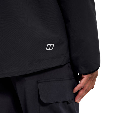 Berghaus Men's Hillwalker 2.0 InterActive GORE-TEX Jacket Black/Black / Small-Black/Black / Medium-Black/Black / Large-Black/Black / X-Large-Black/Black / XX-Large #- 53 Degrees North 