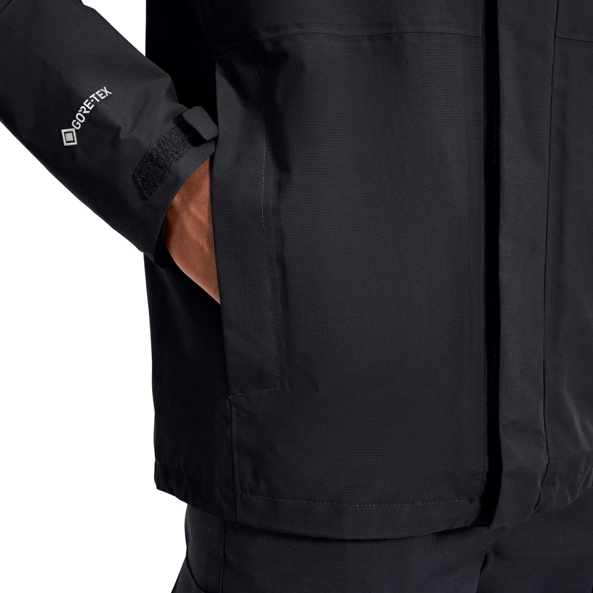 Berghaus Men's Hillwalker 2.0 InterActive GORE-TEX Jacket Black/Black / Small-Black/Black / Medium-Black/Black / Large-Black/Black / X-Large-Black/Black / XX-Large #- 53 Degrees North 