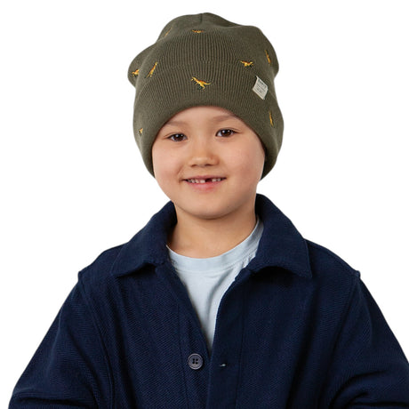 Barts Kids' Vinson Beanie Pale Army / 53cm-Dark Heather / 53cm-Blue / 55cm-Navy / 55cm-Pale Army / 55cm #- 53 Degrees North 