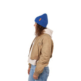 Barts Arlinkton Beanie Light Pistache-Violet-Black-Navy-Blue #- 53 Degrees North 