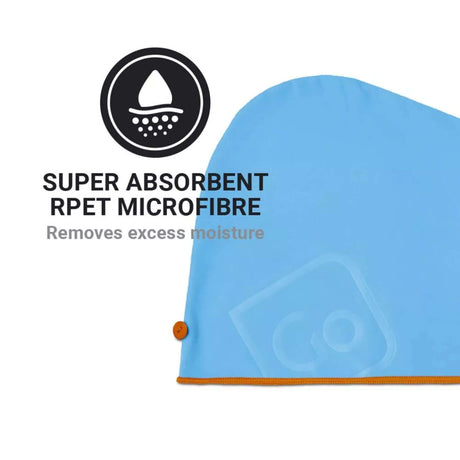 Go Travel Quick Drying Hair Wrap Default Title #- 53 Degrees North 