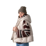 Barts Witzia Beanie Sky-Sage-Light Brown-Heather Grey-Black #- 53 Degrees North 