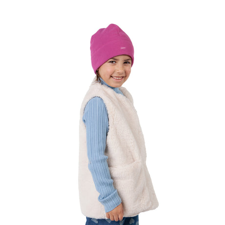 Barts Kids' Basic Fleece Beanie Fuchsia-Navy #- 53 Degrees North 
