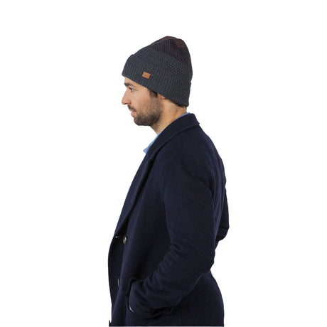 Barts Men's Miguen Beanie Navy-Black #- 53 Degrees North 