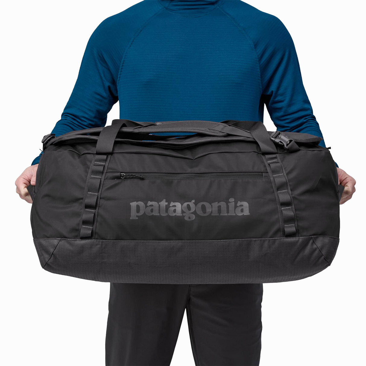 Patagonia Black Hole Duffel 70L Black-Smolder Blue #- 53 Degrees North 