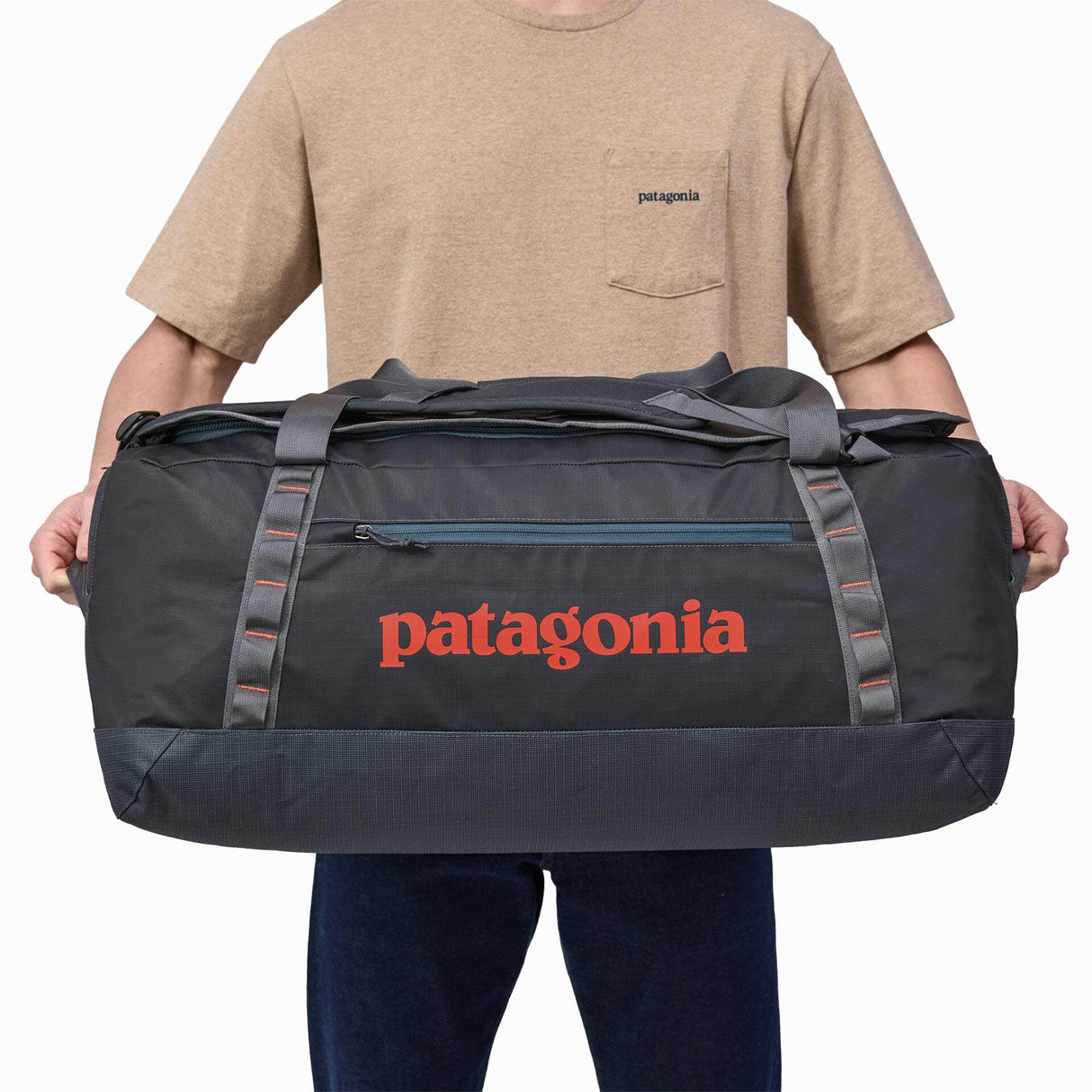 Patagonia Black Hole Duffel 70L Black-Smolder Blue #- 53 Degrees North 