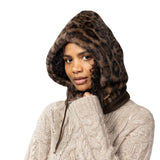 Barts Eliess Hood Print Brown - 53 Degrees North