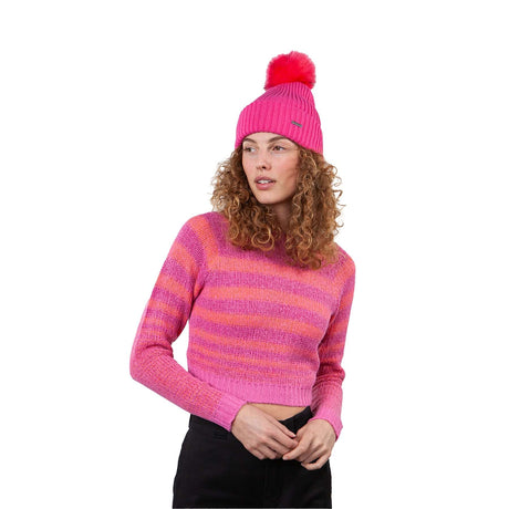 Barts Kenzie Beanie Hot Pink-Black-Cobalt #- 53 Degrees North 