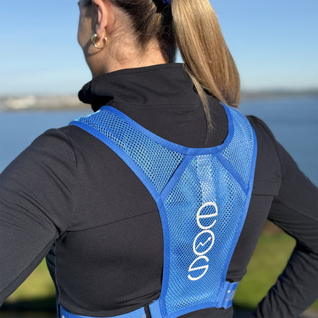 EOS Elite RainGuard Running Vest Blue #- 53 Degrees North 