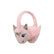 Barts Kids' Unicorna Earmuffs Pink-White #- 53 Degrees North 