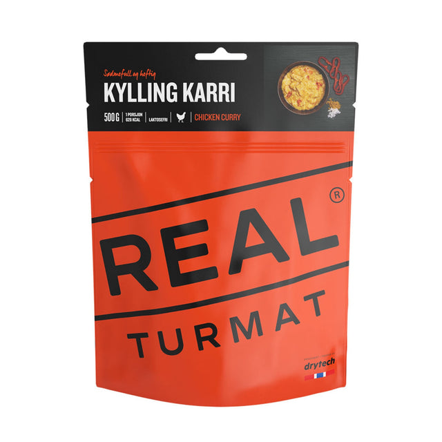 Real Turmat Chicken Curry 500g Orange #- 53 Degrees North 