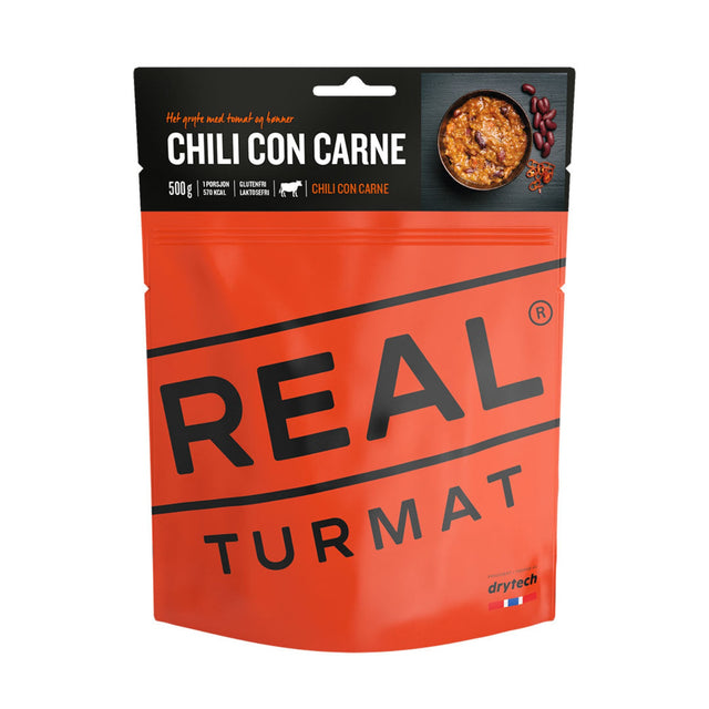 Real Turmat Chili Con Carne 500g Orange #- 53 Degrees North 