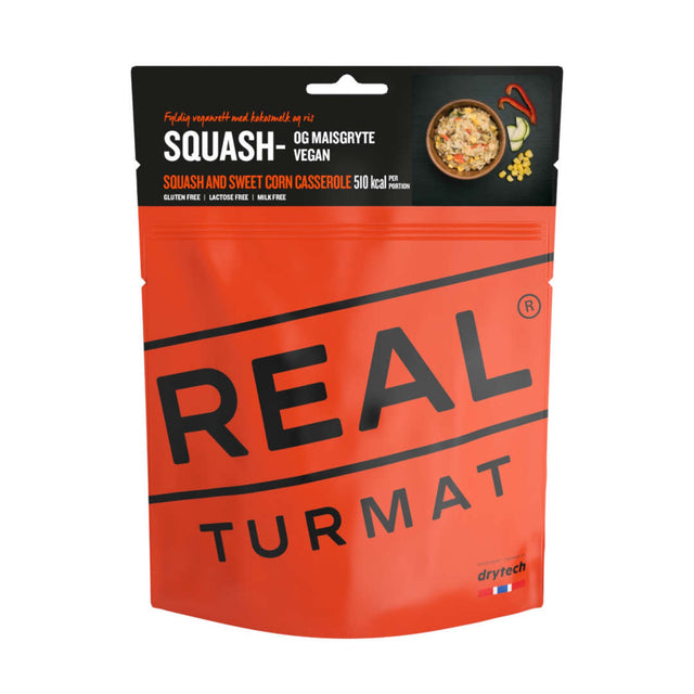 Real Turmat Real Turmat Squash And Corn Casserole (Vegan) 460g Orange #- 53 Degrees North 