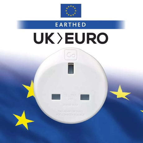 Go Travel UK-EU Adaptor Default Title #- 53 Degrees North 