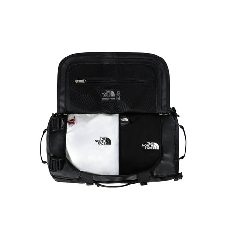 The North Face Base Camp Duffel Bag X-Small Summit Gold/TNF Black-TNF Black/TNF White-Metal Pink/Hushed Laven-Evergreen/TNF Black #- 53 Degrees North 