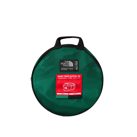 The North Face Base Camp Duffel Bag X-Small Summit Gold/TNF Black-TNF Black/TNF White-Metal Pink/Hushed Laven-Evergreen/TNF Black #- 53 Degrees North 