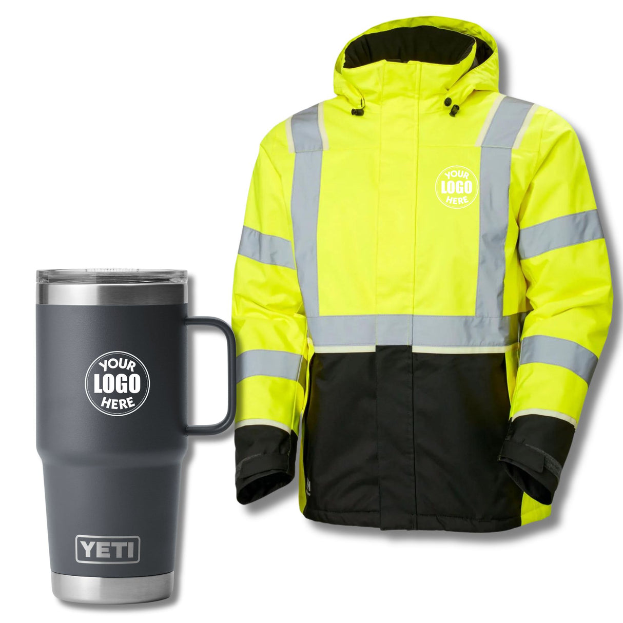 53 Degrees North Site Visit Rescue Red / Red-Rescue Red / Orange-Rescue Red / Yellow-Navy / Red-Navy / Orange - 53 Degrees North 