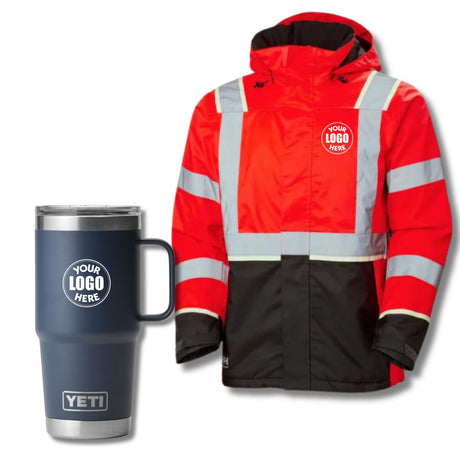 53 Degrees North Site Visit Rescue Red / Red-Rescue Red / Orange-Rescue Red / Yellow-Navy / Red-Navy / Orange - 53 Degrees North 