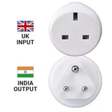 Go Travel UK-India Adaptor Default Title #- 53 Degrees North 