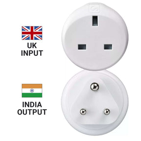 Go Travel UK-India Adaptor Default Title #- 53 Degrees North 
