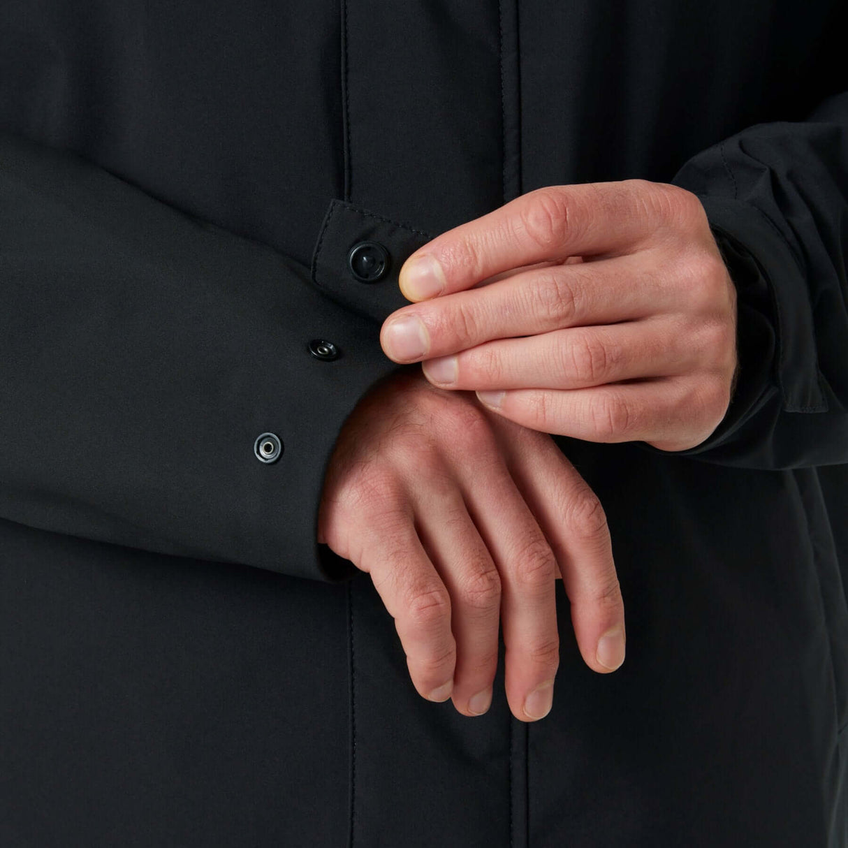 Helly Hansen Men's Munich Insulated Rain Coat Black / Small-Black / Medium-Black / Large-Black / X-Large-Black / XX-Large #- 53 Degrees North 