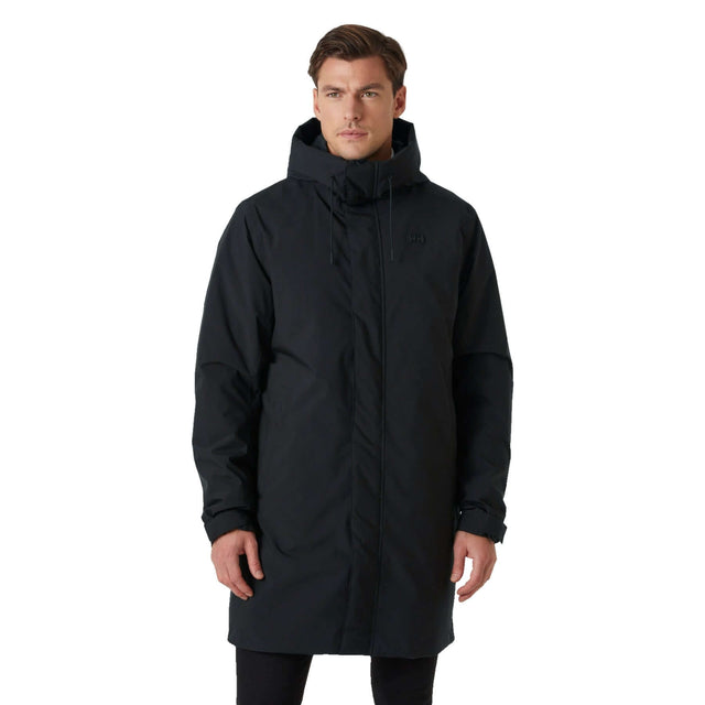 Helly Hansen Men's Munich Insulated Rain Coat Black / Small-Black / Medium-Black / Large-Black / X-Large-Black / XX-Large #- 53 Degrees North 