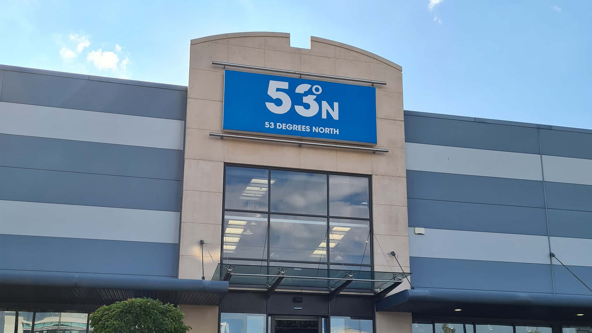 The 53 Degrees North shop front at The Park Carrickmines